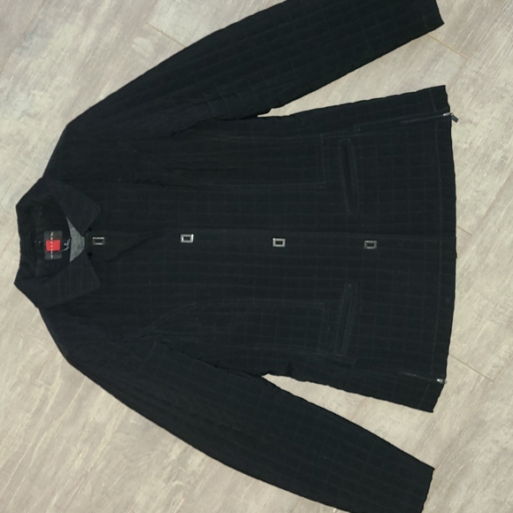 Gallery Quilted Jacket, Black sz Small - Picture 3 of 7